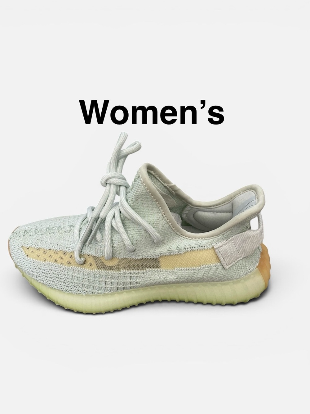 Adidas Yeezy Boost 350 V2 Women’s off-white Knit Sneaker SIZE 6 original